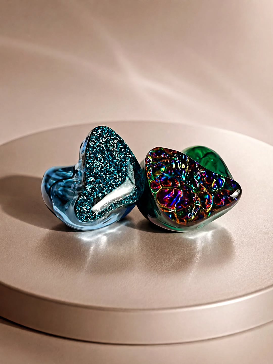 AAW custom-fit in-ear monitors with personalized shell and faceplate finish