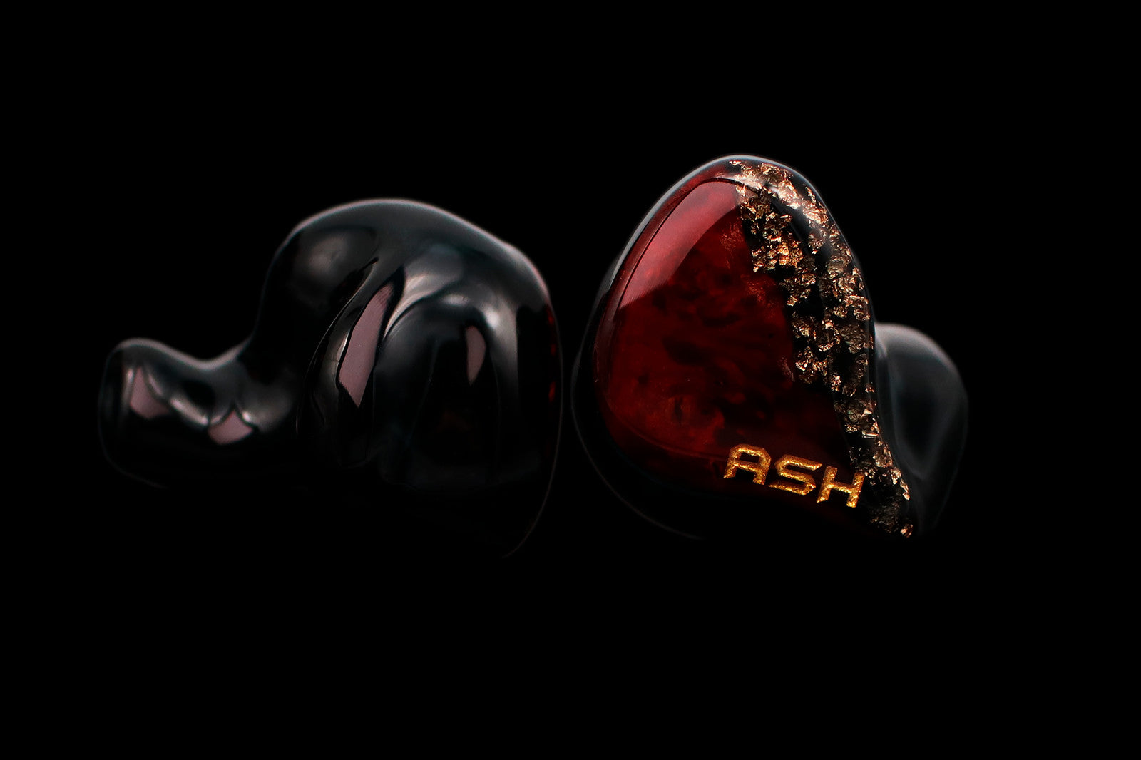 AAW ASH custom shell and faceplate close-up