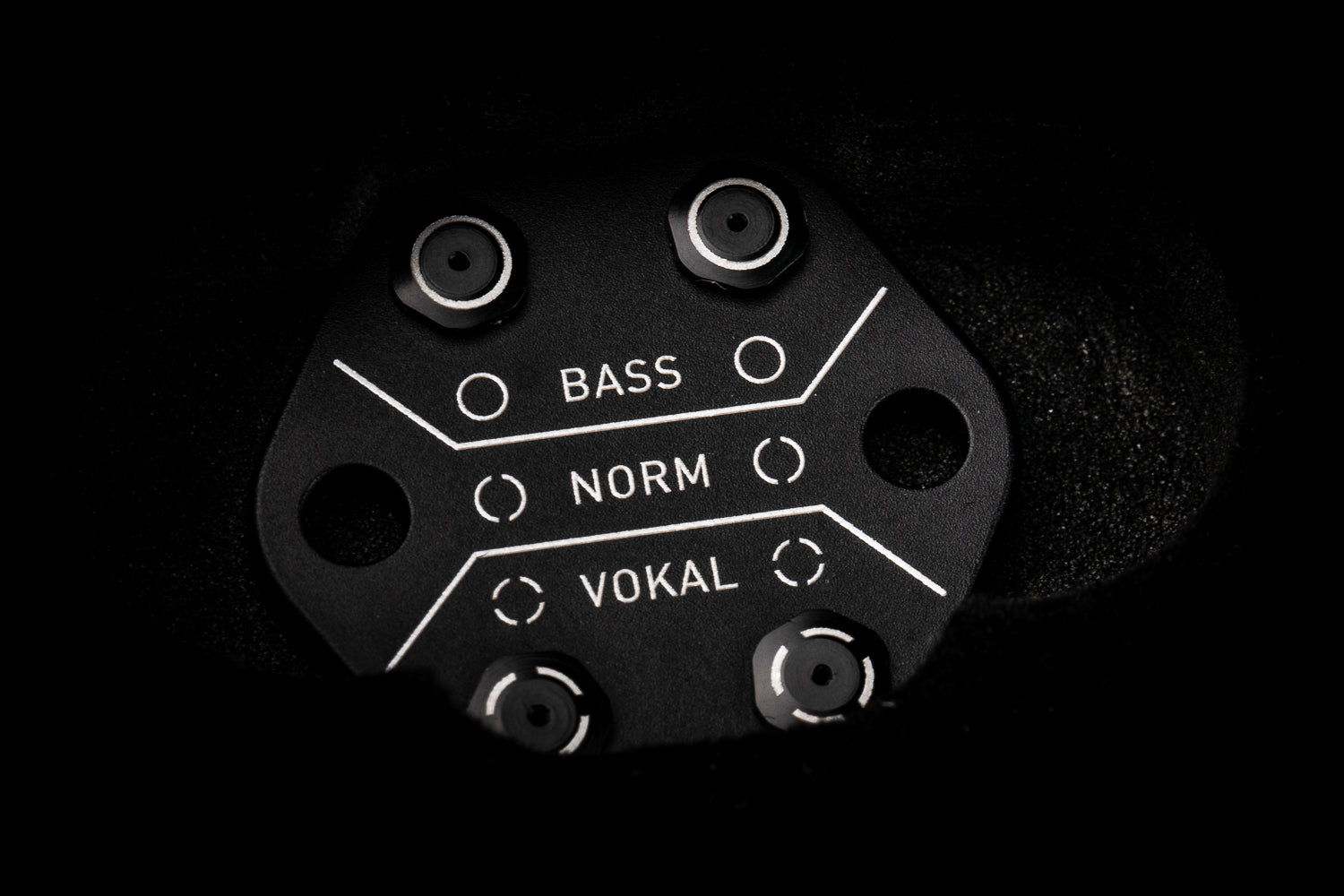 Halcyon BassFlow tuning plate close-up
