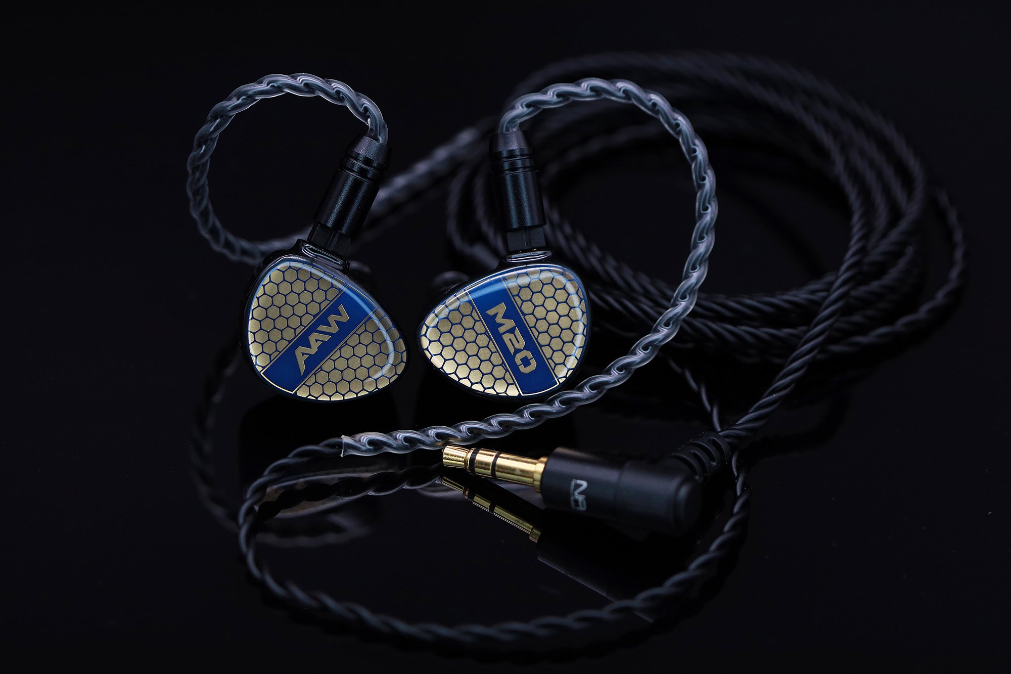 AAW M20 universal-fit monitors with detachable cable