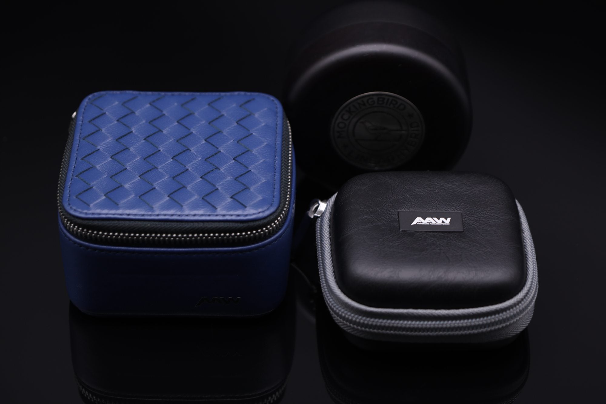 AAW Z02 carrying case beside premium AAW case
