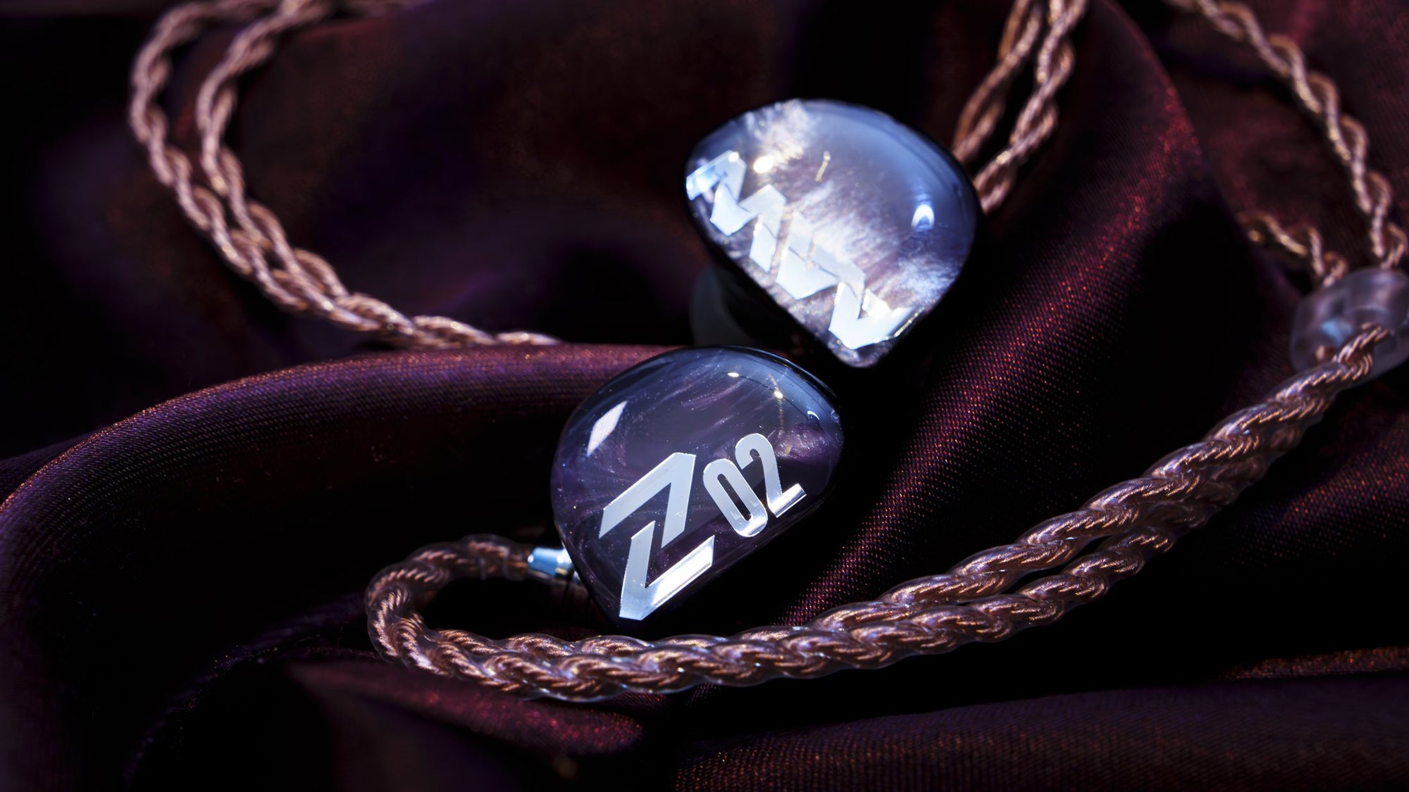 AAW Z02 planar magnetic universal in-ear monitors with detachable copper cable