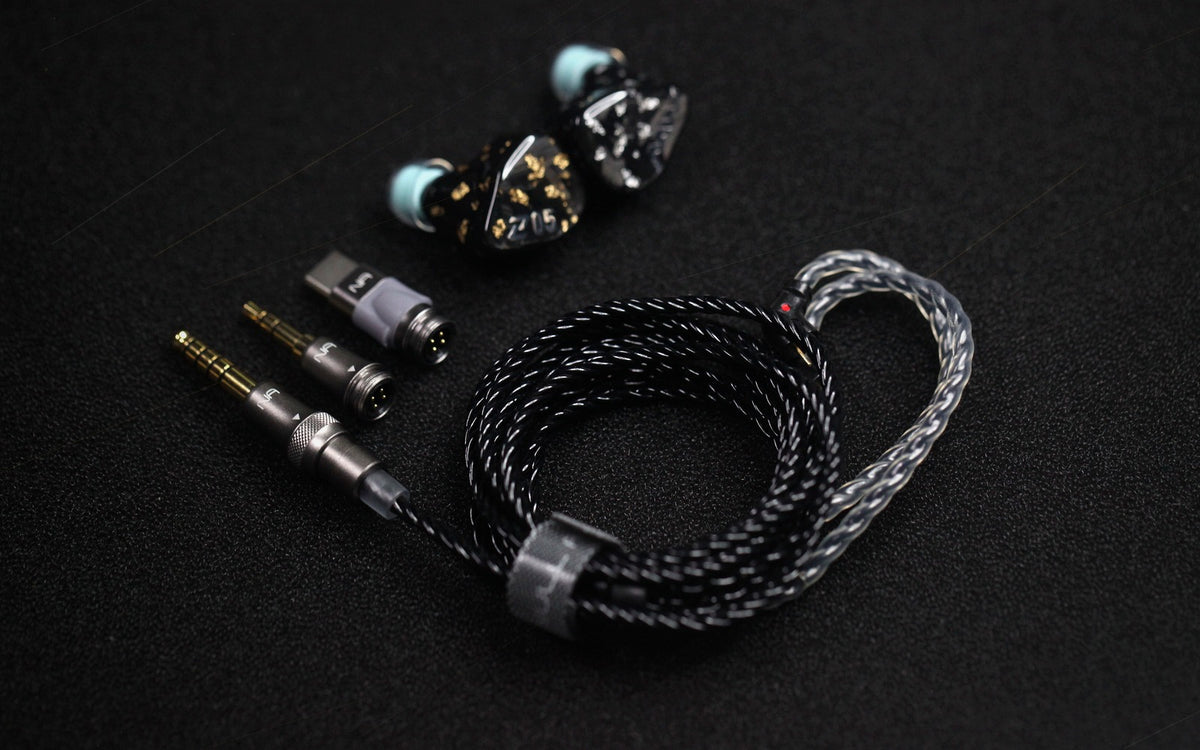 Z05 AuAg cable and swappable terminations