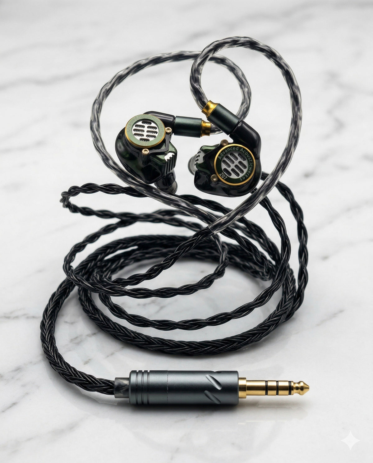 AAW Z07 with cable and 4.4mm balanced plug